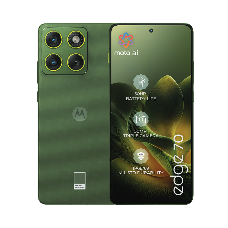 Motorola Edge 70 5G Dual Sim 512GB - Bronze Green - Green