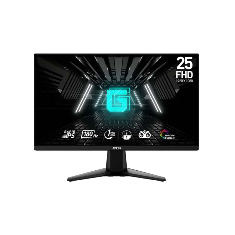 MSI G255F 24.5 inch FHD IPS 180Hz Gaming Monitor - Black - Black