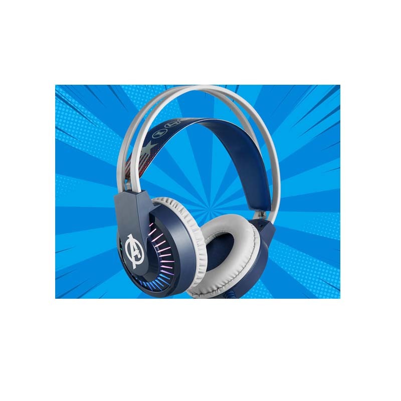 Marvel Avengers Wired Gaming Headphones with Mic