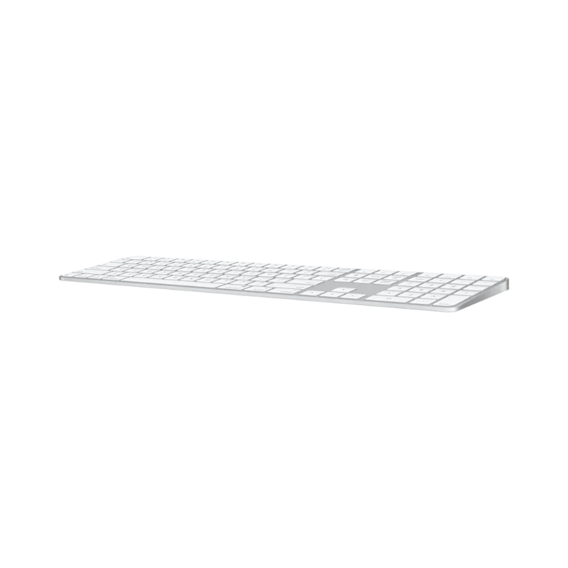 Apple Magic Keyboard With Touch ID And Numeric Keypad For Mac Models With Apple Silicon International English - White Keys