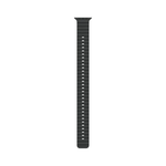 Apple 49mm Black Ocean Band Extension - Natural Titanium Finish