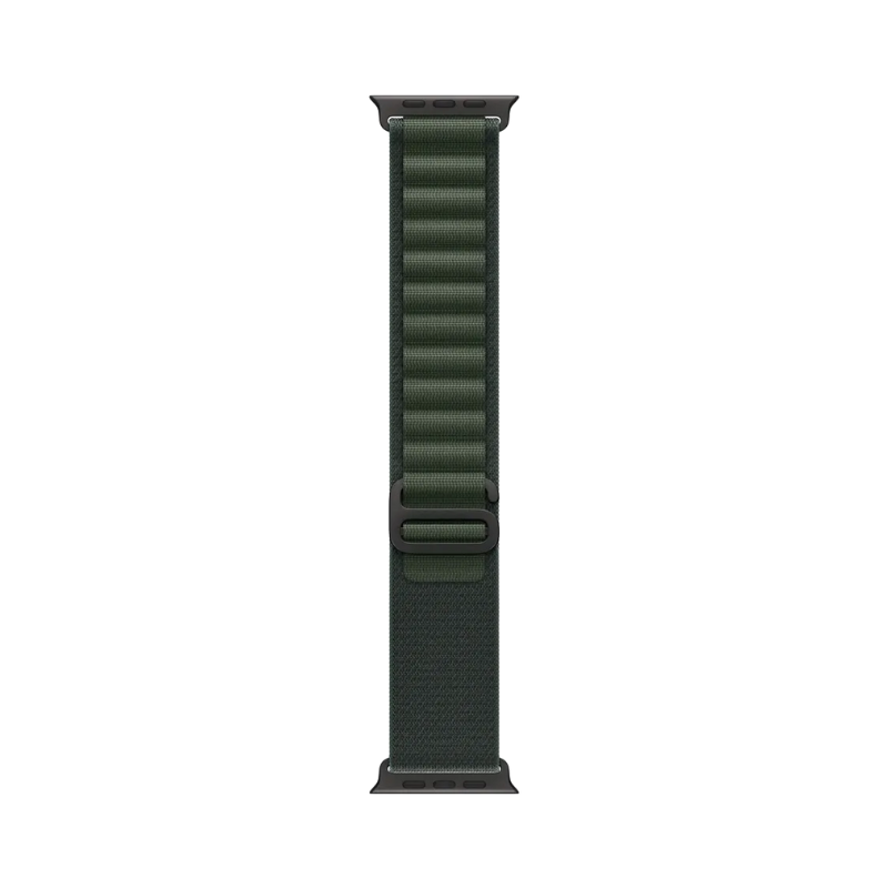 Apple 49mm Dark Green Alpine¬¨‚Ä†Loop Small - Black Titanium Finish