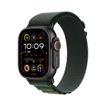 Apple 49mm Dark Green Alpine¬¨‚Ä†Loop Small - Black Titanium Finish