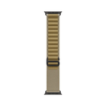 Apple 49mm Tan Alpine¬¨‚Ä†Loop Medium - Black Titanium Finish