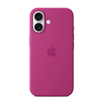 Apple iPhone 16 Plus Silicone Case with MagSafe - Fuchsia Pink