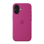 Apple iPhone 16 Plus Silicone Case with MagSafe - Fuchsia Pink