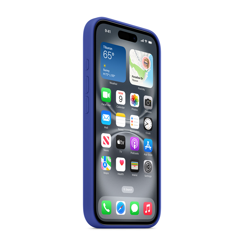 Apple iPhone 16 Plus Silicone Case with MagSafe - Ultramarine Blue