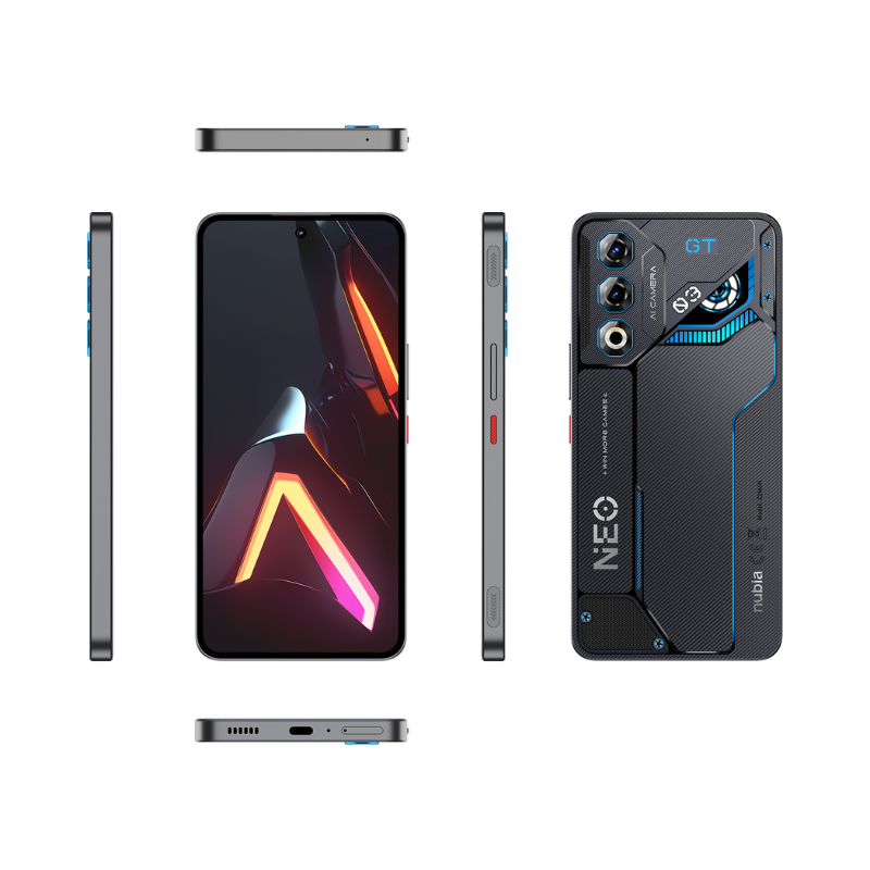 Nubia Neo 3 GT 5G Dual Sim 256GB - Grey - Grey