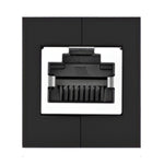 UGREEN RJ45 1Gbps Ethernet Cable Extender Adapter - Black