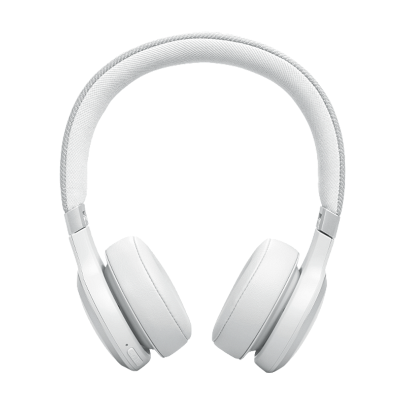 JBL Live 670NC Wireless Bluetooth On-Ear Noise Cancelling Headphones - White