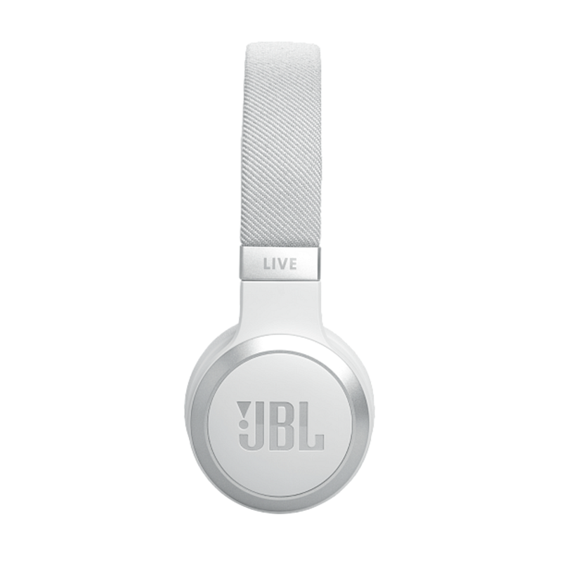 JBL Live 670NC Wireless Bluetooth On-Ear Noise Cancelling Headphones - White