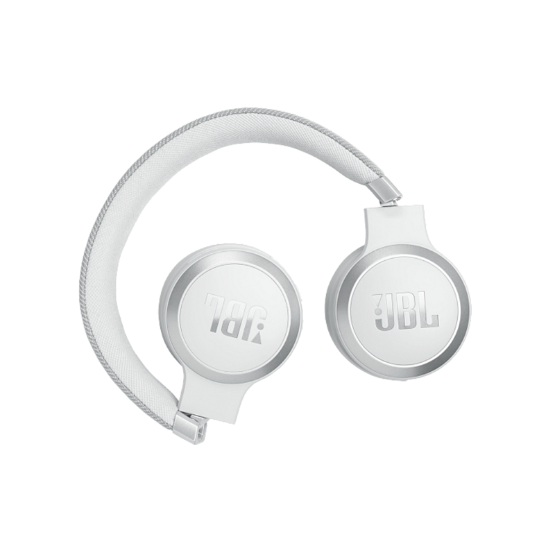 JBL Live 670NC Wireless Bluetooth On-Ear Noise Cancelling Headphones - White