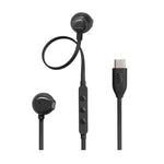 JBL Tune 305C USB-C Wired Hi-Res Earbuds - Black