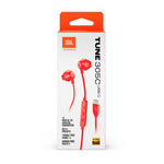 JBL Tune 305C USB-C Wired Hi-Res Earbuds - Red