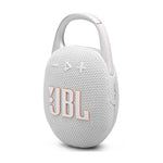 JBL Clip 5 Ultra Portable Waterproof Bluetooth Speaker - White