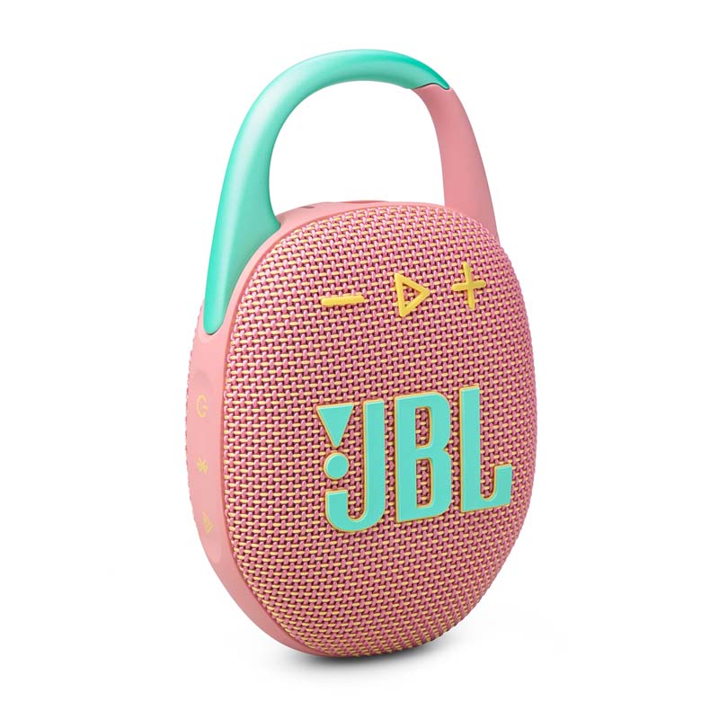 JBL Clip 5 Ultra Portable Waterproof Bluetooth Speaker - Pink