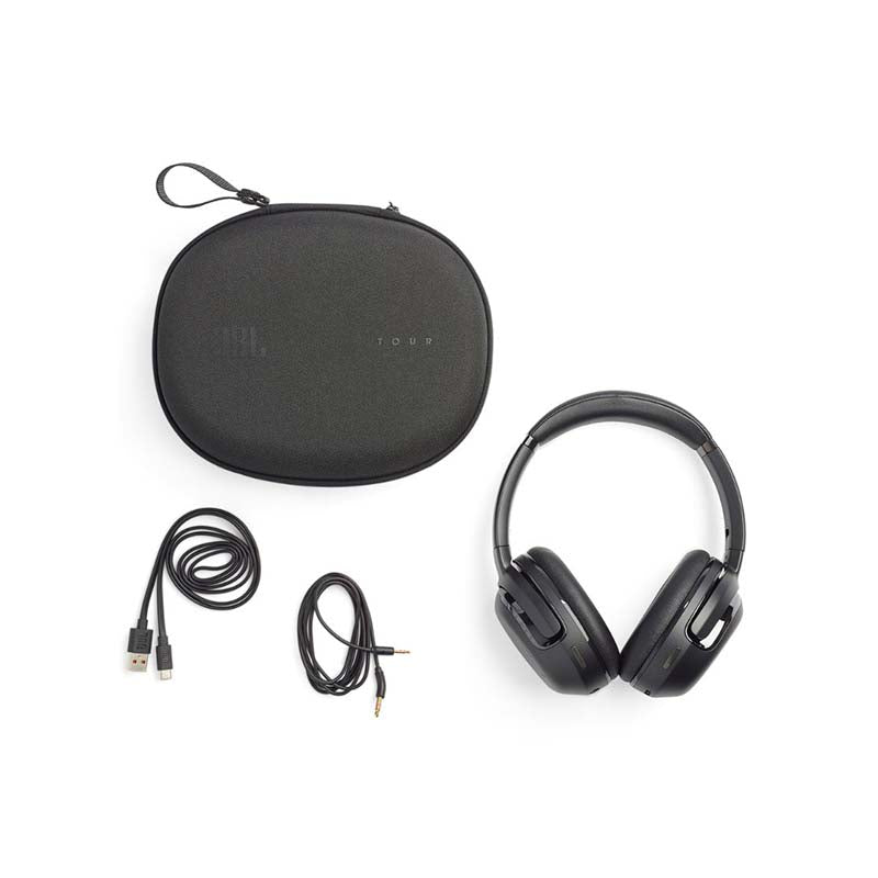 JBL Tour One M2 Wireless Bluetooth Over-Ear Noise Cancelling Headphones - Black