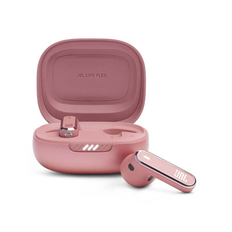 JBL Live Flex True Wireless Noise Cancelling Earbuds - Rose