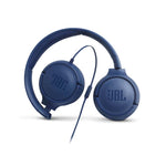 JBL Tune 500 Wired On Ear Headphones With Mic - Blue