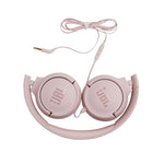 JBL Tune 500 Wired On Ear Headphones With Mic - Pink