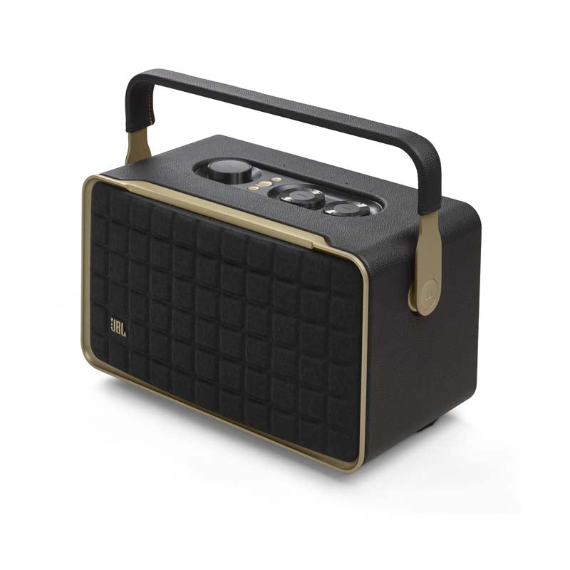 JBL Authentics 300 Portable Smart Home Bluetooth Speaker with Wi-Fi - Black