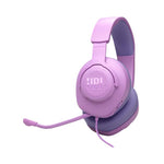 JBL Quantum 100M2 Wired Over-Ear Gaming Headset with Detachable Mic - Purple