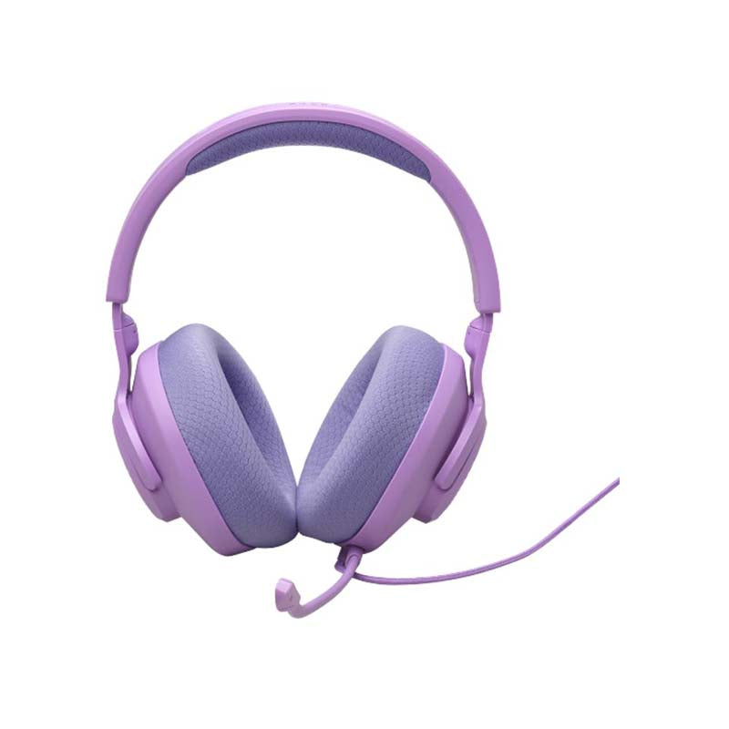 JBL Quantum 100M2 Wired Over-Ear Gaming Headset with Detachable Mic - Purple