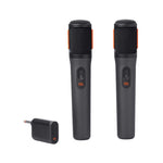 JBL Digital Wireless Microphones for PartyBox Speakers - Black