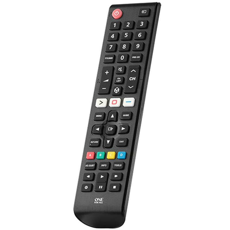 One For All Universal Samsung TV Remote - Black