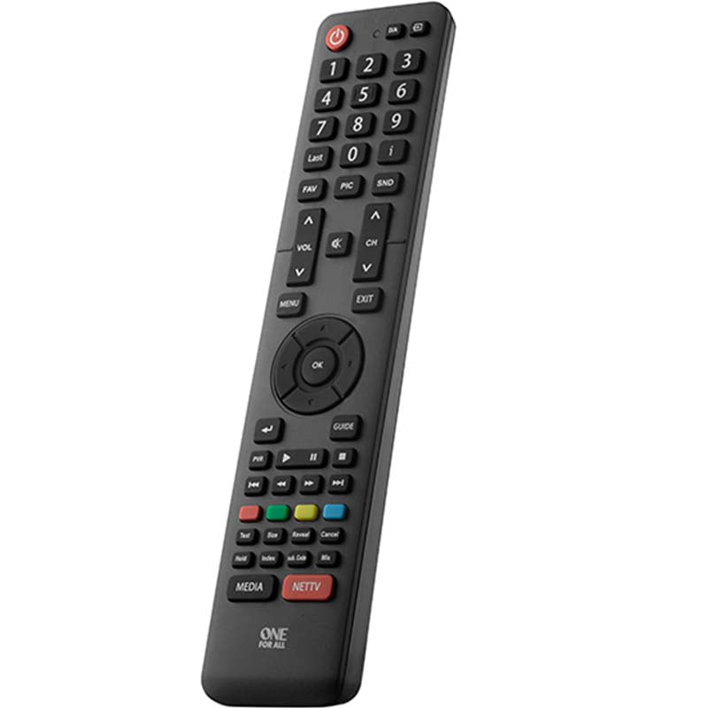One For All Universal Hisense TV Remote - Black