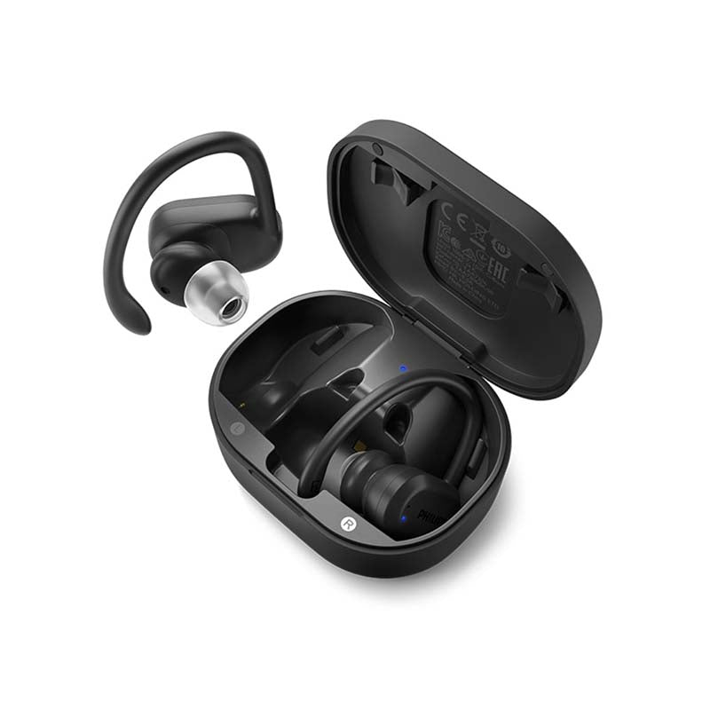 Philips True Wireless Sports Headphones with Heart Monitor - Black