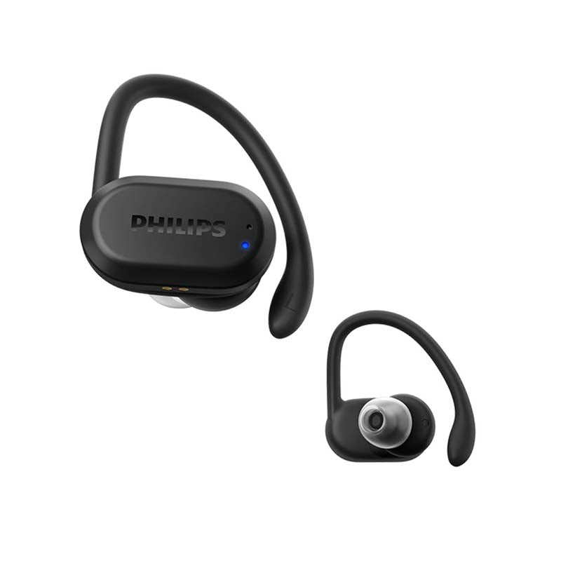Philips True Wireless Sports Headphones with Heart Monitor - Black