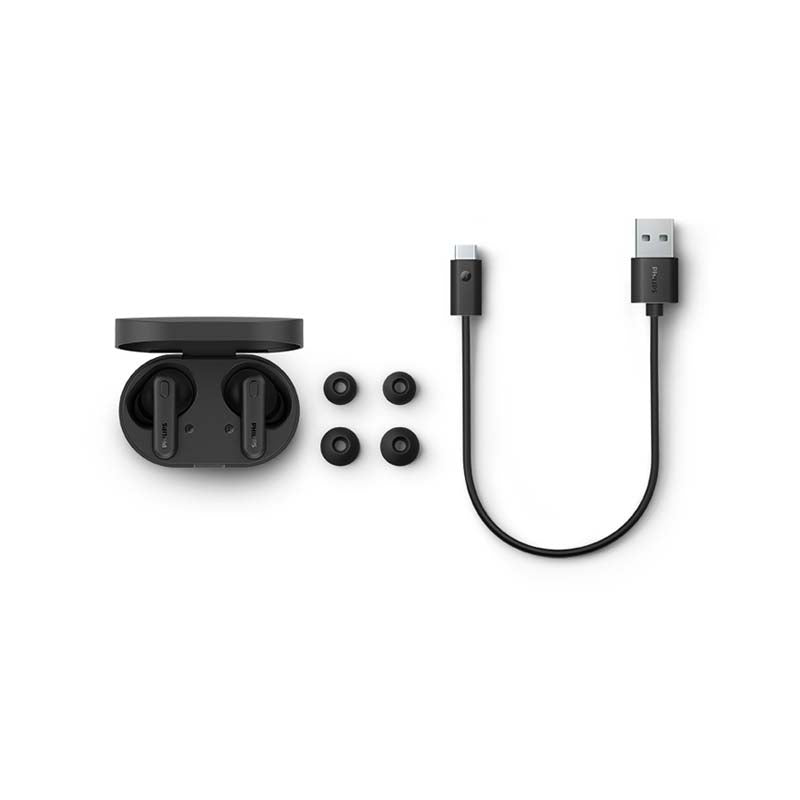 Phillips TAT1108 True Wireless In-Ear Earphones - Black