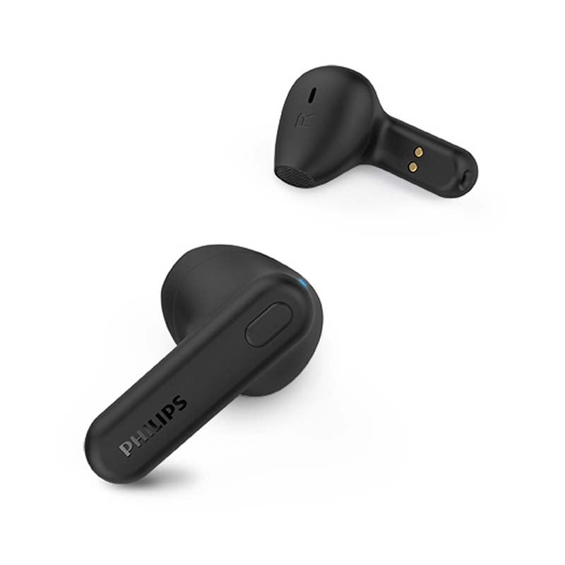 Phillips TAT1138 Pod Style True Wireless In-Ear Earbuds - Black