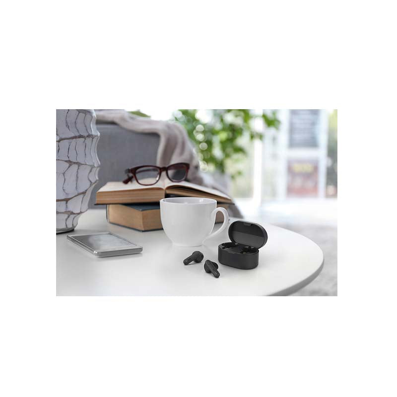 Phillips TAT1138 Pod Style True Wireless In-Ear Earbuds - Black