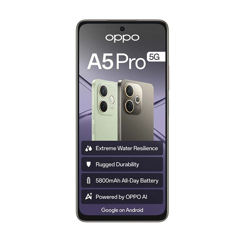 Oppo A5 Pro 5G Dual Sim 256GB - Brown - Brown