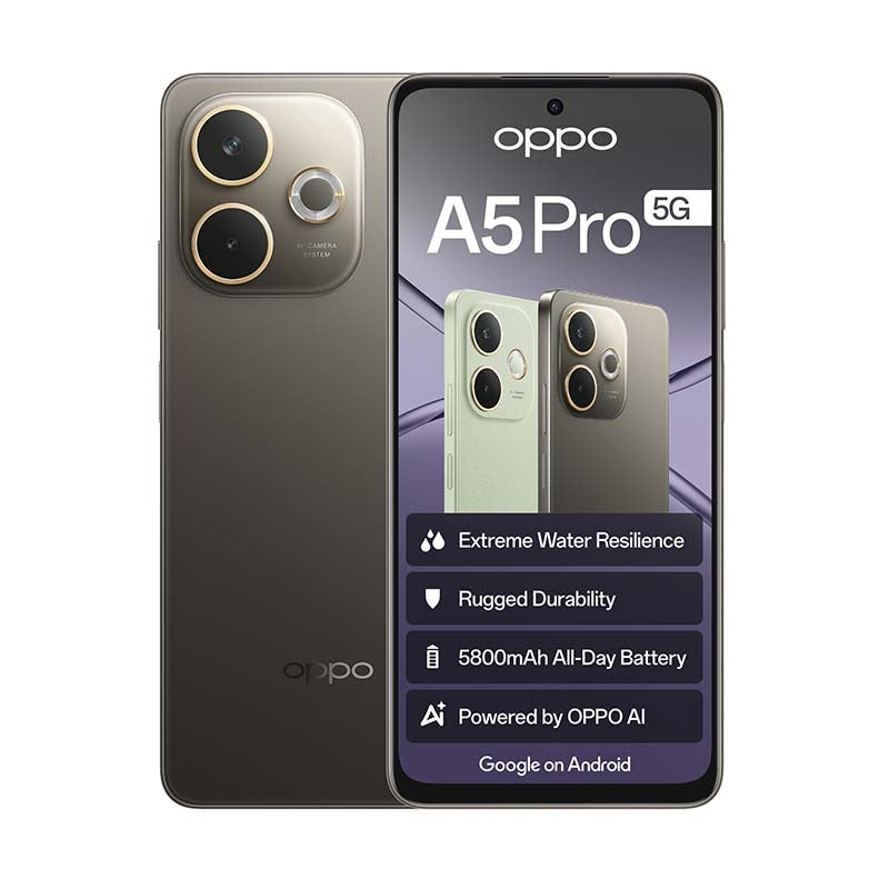 Oppo A5 Pro 5G Dual Sim 256GB - Brown - Brown