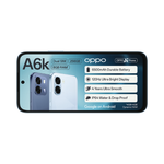 Oppo A6k 4G Dual Sim 256GB - Crystal Blue - Blue
