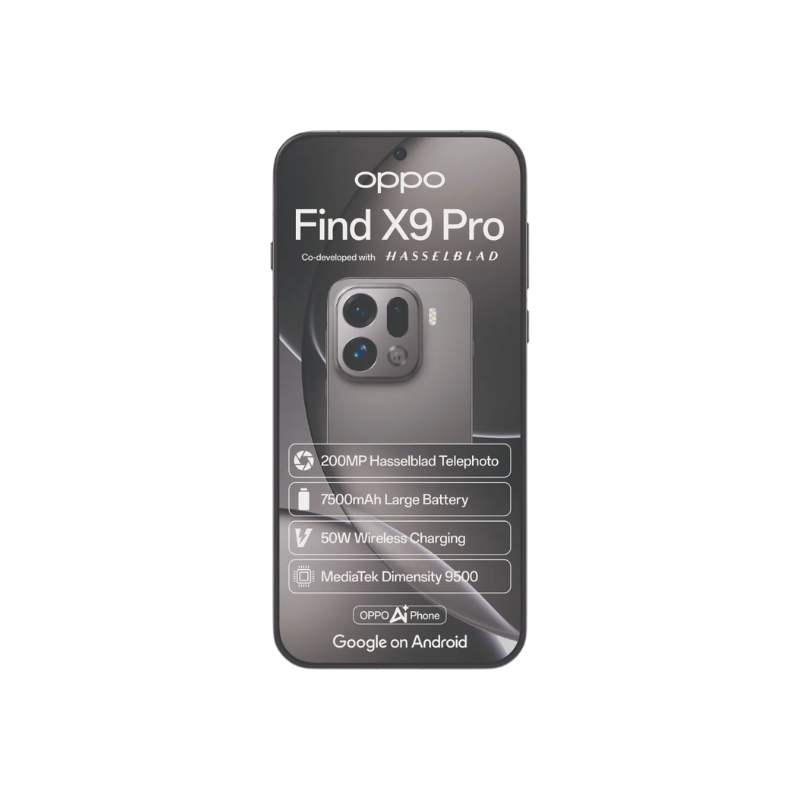 Oppo Find X9 Pro 5G 512GB - Charcoal