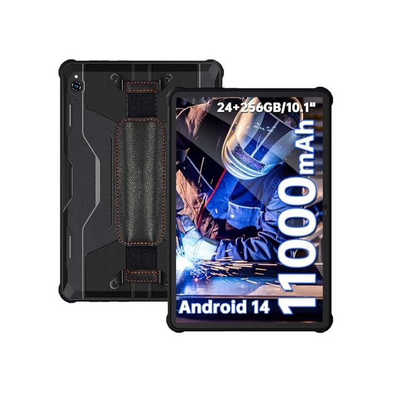 Oukitel RT9 10.1 inch Rugged Tablet 256GB Dual SIM - Black - Black