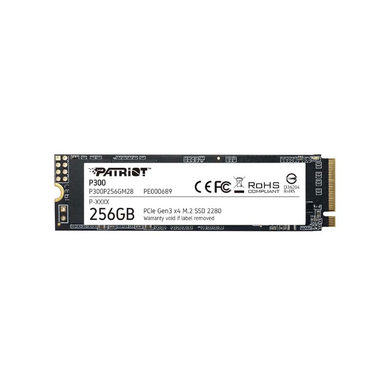 Patriot P300 256GB M.2 PCIe NVMe SSD