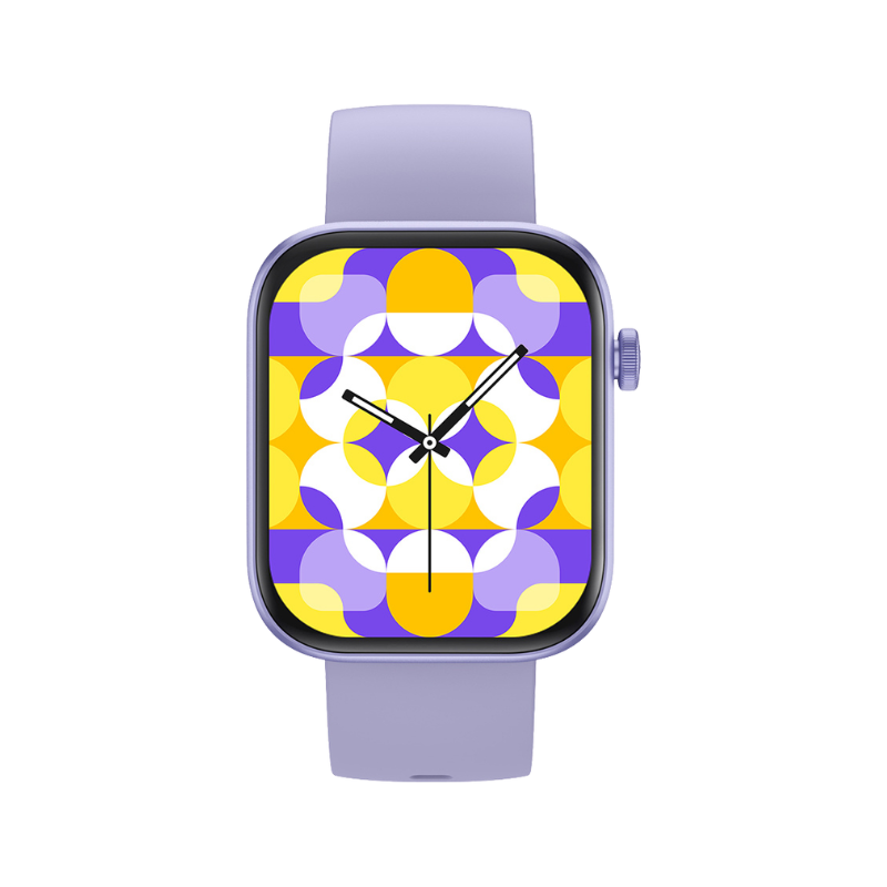 COLMi P71 Smartwatch 1.9 inch Display Voice Calling Voice Assistant IP68 Waterproof Smart Watch - Purple