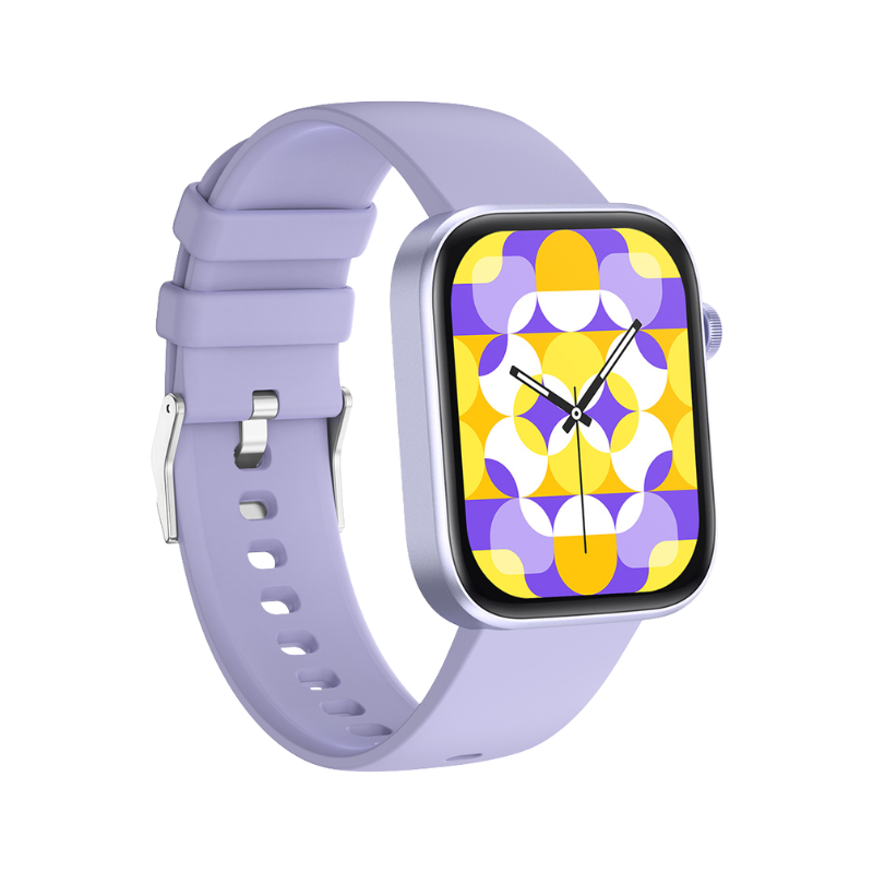 COLMi P71 Smartwatch 1.9 inch Display Voice Calling Voice Assistant IP68 Waterproof Smart Watch - Purple