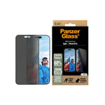 PanzerGlass Apple iPhone 16 Pro Privacy Screen Protector Ultra Wide Fit - Black - Black