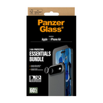 PanzerGlass Essentials Bundle Apple iPhone Air| Ultra-Wide Fit + Hoops