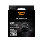 PanzerGlass Hoops Black Camera Lens Protector Apple iPhone 17 | iPhone 1 6| 16 Plus - Black