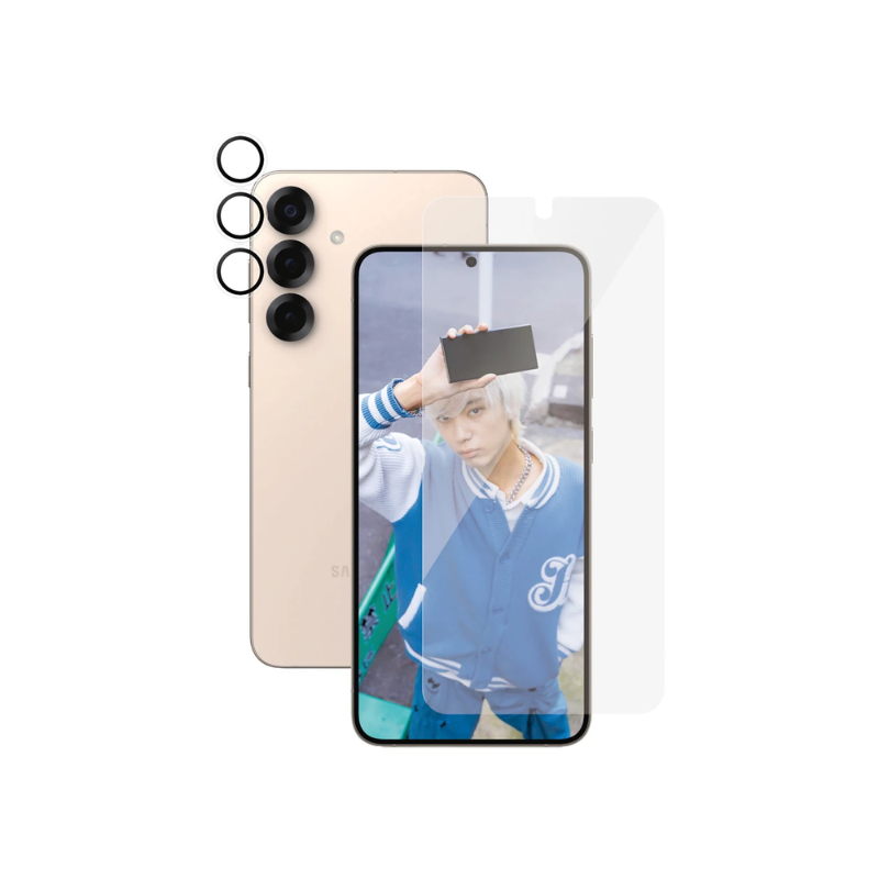 PanzerGlassScreen Protector and Hoops Samsung Galaxy S25+ - Clear