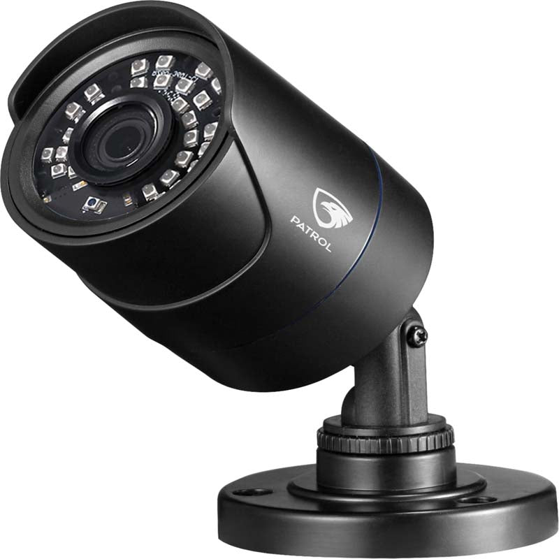Patrol 1080P Bullet Camera - Black