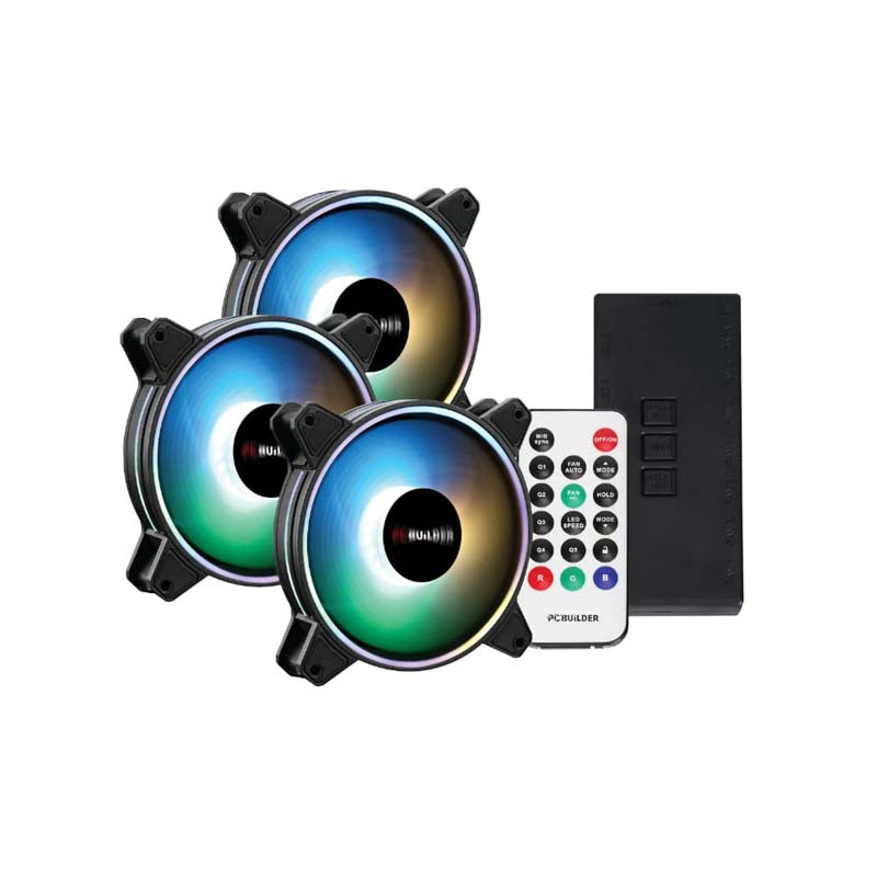 PCBuilder Tempest Chill ARGB 120mm Dual Glow Fan