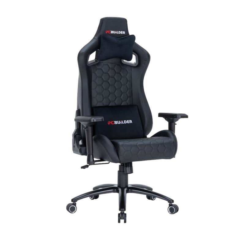 PCBuilder Navigator X Gaming Chair - Black - Black